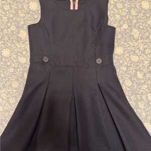 Izod Navy Pleated Jumper